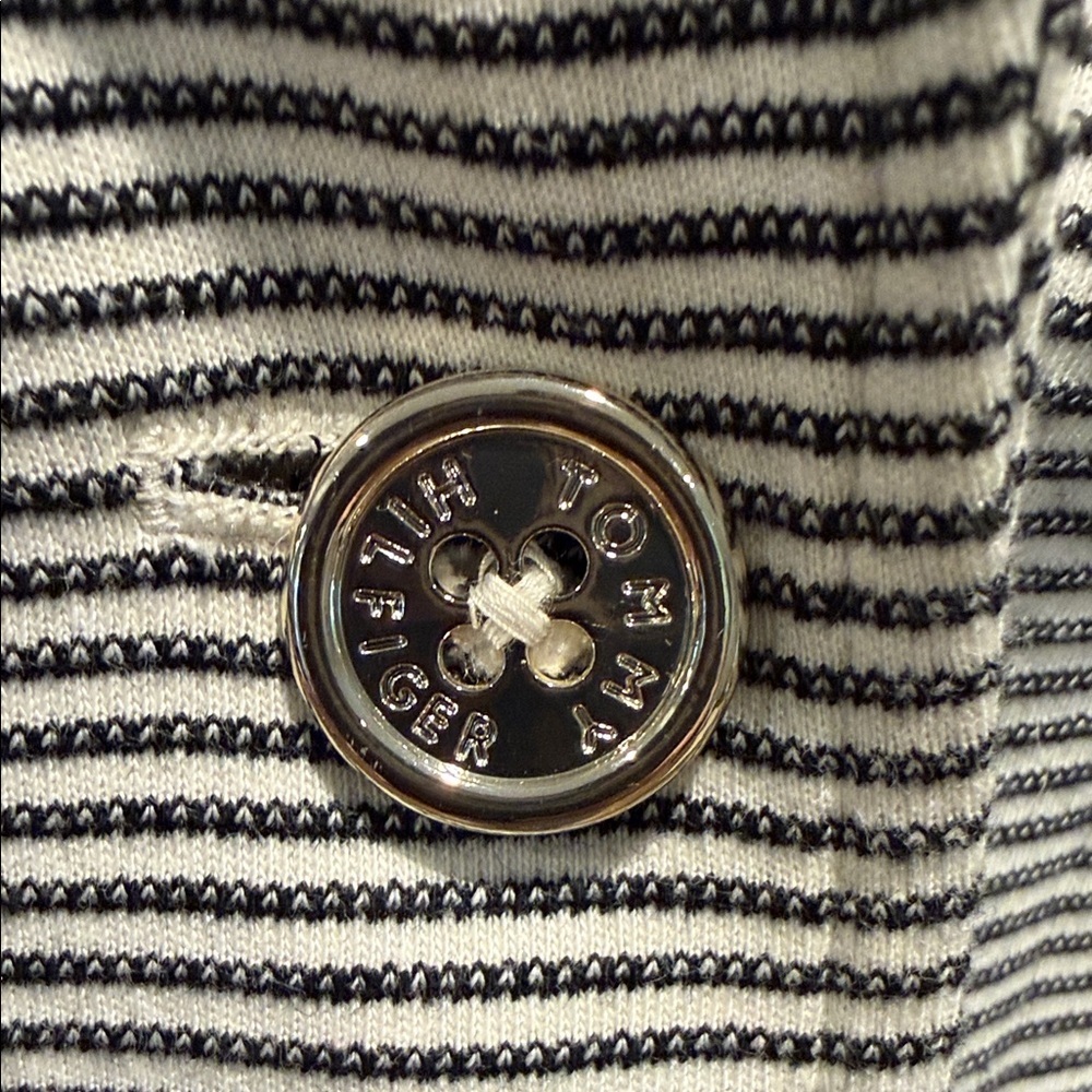 Women's Striped Blazer Jacket - Picture 3 of 10